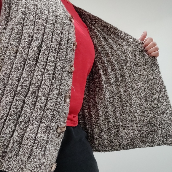 VINTAGE SALT AND PEPPER VEST - Picture 14 of 15